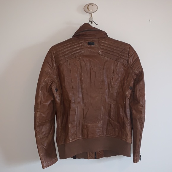 Rudsak Cohiba Brown Leather Jacket - Picture 2 of 8